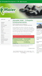 Mobile Screenshot of maier-schuhtechnik.de
